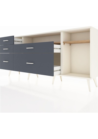 Arges Konsol 2 Raflı 5 Çekmeceli 176x30x83 Aytaşı-çam/antrasit Çam/antrasit Arges Konsol 2 Raflı 5 Çekmeceli 176x30x83 Aytaşı-çam/antrasit Çam/antrasit