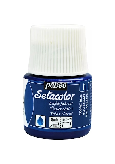 Pebeo Setacolor Light Fabrics Kumaş Boyası 45Ml N 11 Cobalt Blue