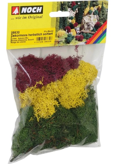 Noch 8630 Liken, Sonbahar Renkleri, 35 Gram Diorama Malzemesi-59257