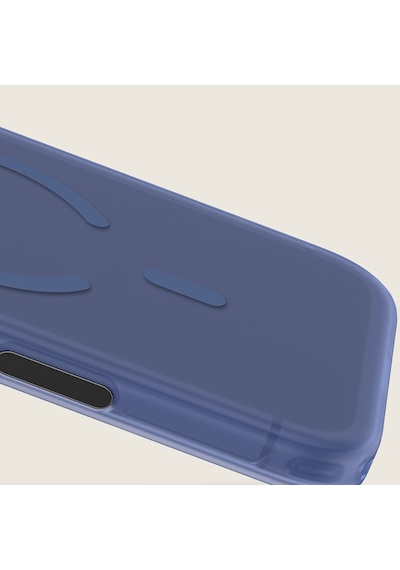 Apple Uyumlu iPhone 17 Pro Max Kılıf M-safe Şarj Özellikli Benks C-magnet Lucid Armor Kapak Mavi Mavi