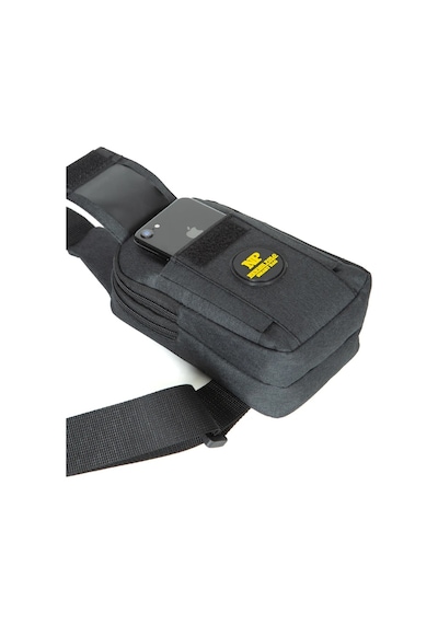 Newish Polo Body Bag Çapraz Göğüs Ve Sırt Çantası Tel Böl-siyh Sr Siyah - Sarı