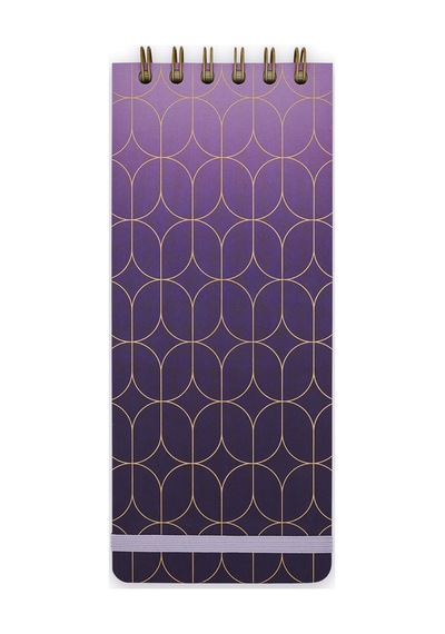 15x21 Spiralli Ombre - Purple Ombre Çok Renkli