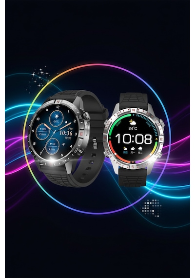 Amoled Ekranlı Gps Destekli Nfc Özellikli Sesli Asistanlı Akıllı Saat Sağlık Ve Spor Takipli
