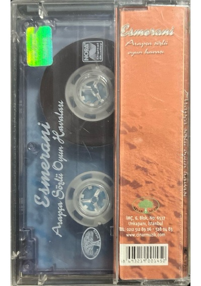 Kaset Esmerani Arapça Sözlü Oyun Havaları Kaset