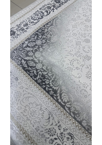 Safyün Halı Kadife Kf513 Gri 200 X 290 Renkli