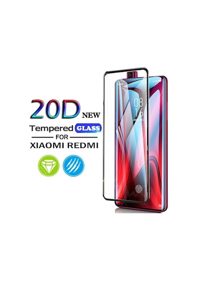 Apple Uyumlu   iPhone 8 20D Premium Cam Ekran Koruyucu - Siyah