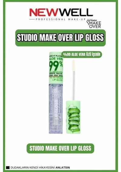 Makeover 8800 Aloe Lip Gross Over Dudak Parlatıcısı 0