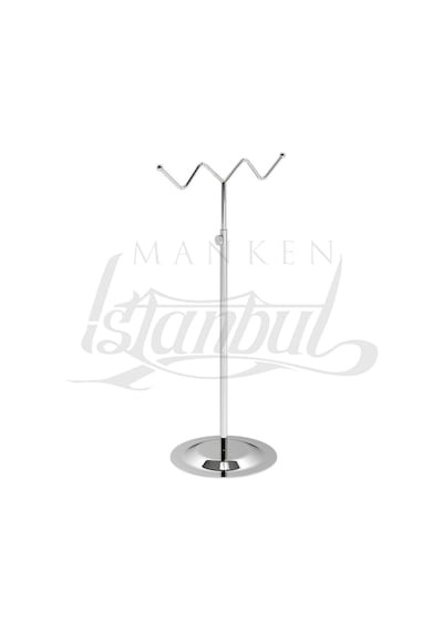 Mankenistanbul Ayarlanabilir Çanta Standı-Krom Kaplama Diğer