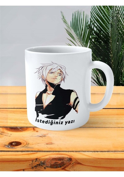 D.gray-man Beyaz Baskılı Kupa Bardak Kişiye Özel Model 2 Çok Renkli