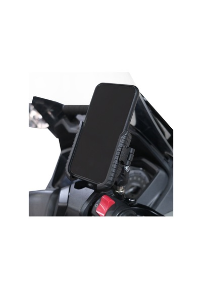 Gp Kompozit Honda Forza 250 2018-2025 Uyumlu Titreşim Modüllü Telefon Tutucu Siyah