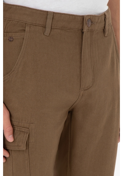 U.s. Polo Assn. Erkek Haki Pantolon Kanvas-chino 50297758-vr027 Haki