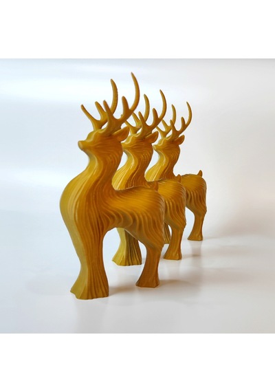 Dekoratif Ren Geyik Figürü Modern Tasarım 15 Cm