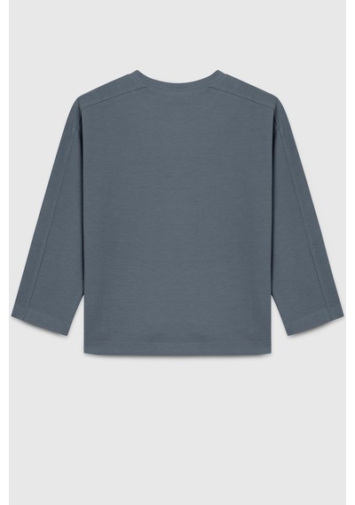 United Colors Of Benetton Benetton Çocuk Uzun Kollu Tshirt Bnt-g23309 Mavi