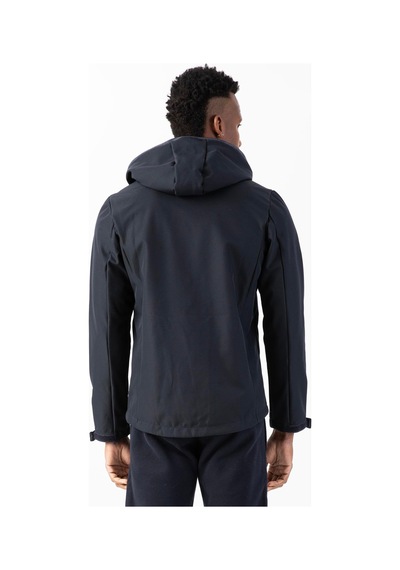 Maraton Sportswear Regular Erkek Kapşonlu Takma Kol Outdoor Lacivert Ceket 21797 Lacivert
