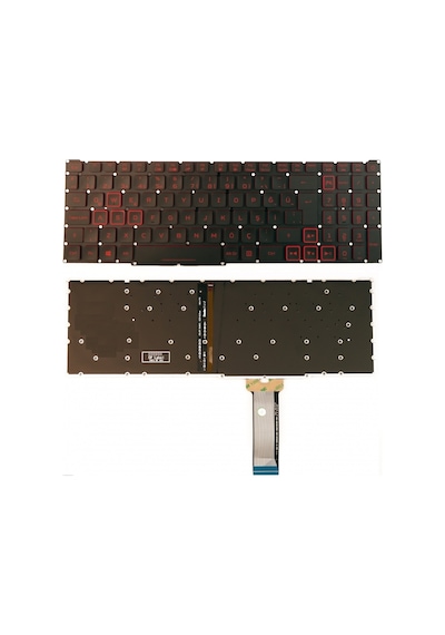 Acer Uyumlu Nitro 5 N20C1 Klavye Kırmızı Işıklı Kl-Ac36V2