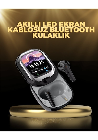 Kişiselleştirilebilir - 409 - Led Ekranlı Bluetooth Kulaklık Oyun & - Csmo-tex - Müzik Modlu