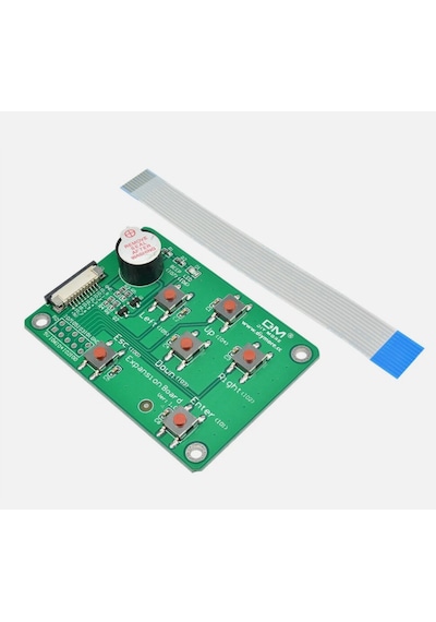 Diymore 5 Yönlü Navigasyon Düğme Ve Buzzer Modülü - Fpc Ffc Esnek Kablolu Kontrol Kartı