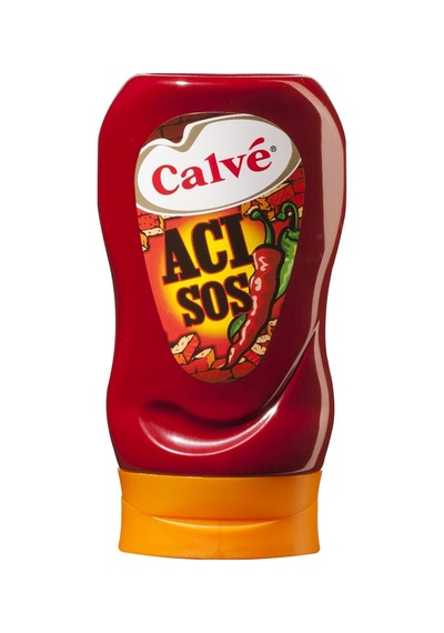 Calve Acı Sos 265g - Keskin Lezzet, Pratik Kullanım 5'li Avantaj Paketi - 5 Adet Tarı