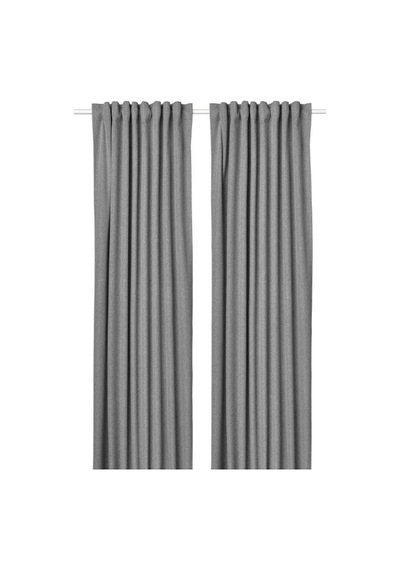 Ikea Rosenmandel Fon Perde 135x300 Cm Gri