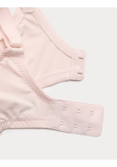 Marks & Spencer Dantelli Balenli Minimizer Sütyen T33005803 Pembe