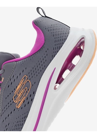 Skechers Skech - Air Meta - Aired Out Kadın Gri Spor Ayakkabı 150131 Gymt Gri