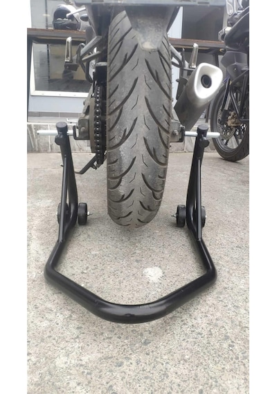 Motosiklet Kaldırma Sehpası Paddock Stand Siyah L Aparat