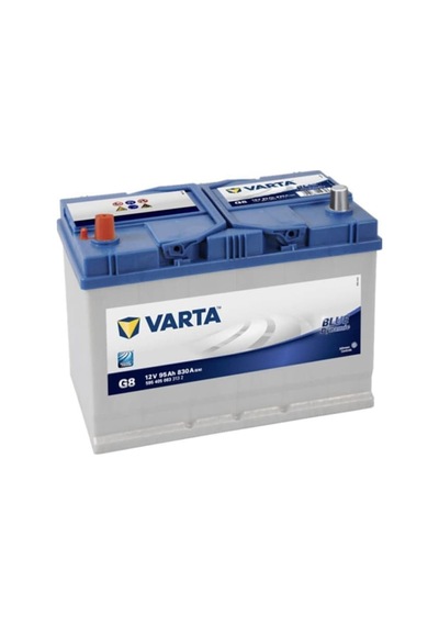 G8 12V 95 Amper 830A EN Ters Kutup Varta Akü