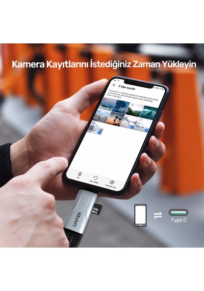 Unıtek 2&apos Sı 1 Arada Kart Okuyucu Mıcro Sd / Sd R1010a