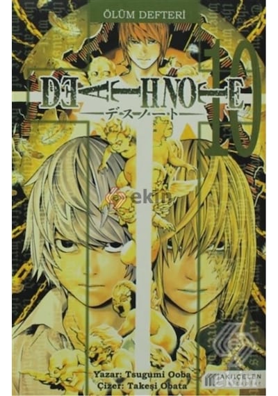 Death Note - Ölüm Defteri 10 - Tsugumi Ooba - Akılçelen Kitaplar