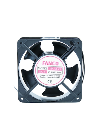 Fanco 12*12*38Mm Kare Fan