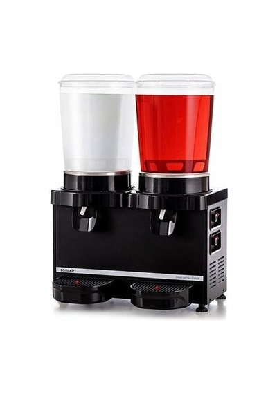 Samıxır Panoramik 10 Twin Soğuk İçecek Dispenseri 10+10 Litre Diğer