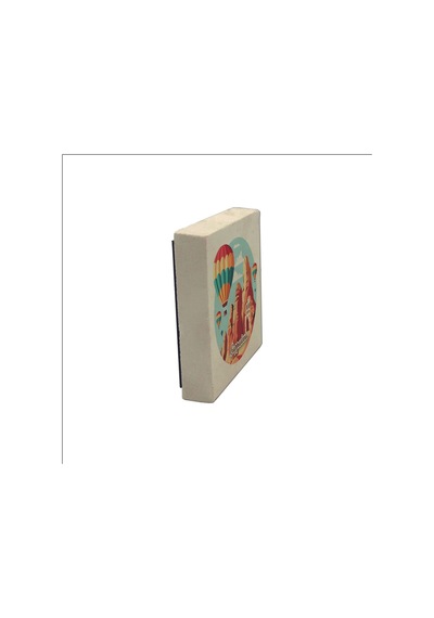 Kapadokya Baskılı Taş Magnet 5x5