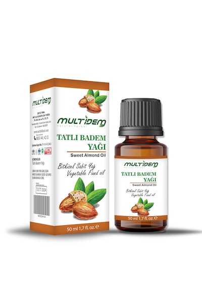 Multidem Hmd Tatlı Badem Sabit Yağı 2 x 50 ML