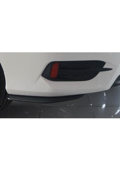 Autogp Honda Civic Fc5 Uyumlu Tampon Altı Flap Arka Siyah 2016+ 051.05