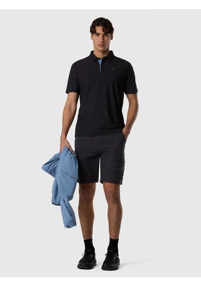 North Sails Kısa Kollu Erkek Polo Yaka T-shirt-33485 Siyah