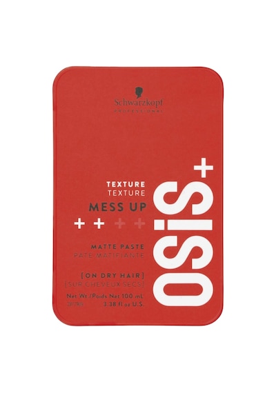 Schwarzkopf Osis+ Mess Up Texture Matte Paste Mat Saç Şekillendirici Gum 100 Ml