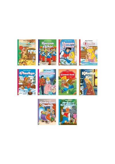 Ema 1. Sınıf Dünya Masalları 10 Kitap Büyük Boy