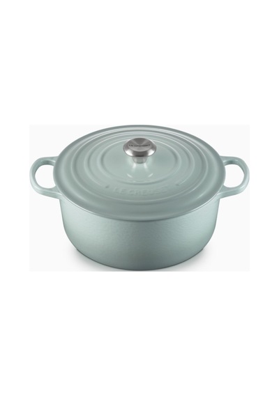 Le Creuset Yuvarlak Ikonik Lüks Döküm Tencere 28 Cm Açık Yeşil