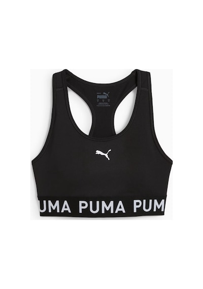 Puma 4keeps Elastic Bra Siyah Sporcu Sütyeni - 526962 01 Siyah