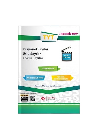 TYT Rasyonel Sayılar Üslü Sayılar Köklü Sayılar -  Sonuç Yayınları
