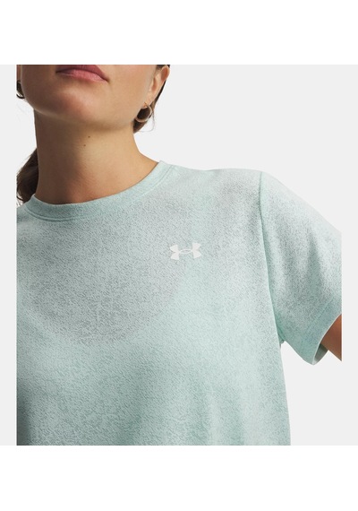 Under Armour Tech Pixelate Ssc Kadın T-shirt-31773 Yeşil