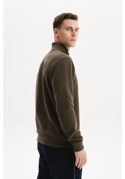 AR-MA Arma Erkek Regular Fit Yarım Fermuar Dik Yaka Sweatshirt Selanik Örme %65 Pamuk %35 Polyester K30554698102 Haki AR-MA Arma Erkek Regular Fit Yarım Fermuar Dik Yaka Sweatshirt Selanik Örme %65 Pamuk %35 Polyester K30554698102 Haki