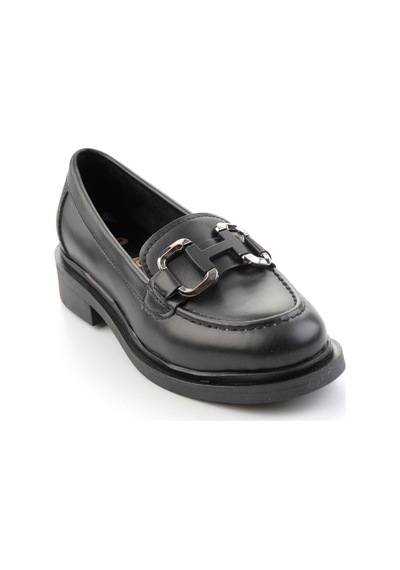 Siyah Kadın Loafer Ayakkabı K01257068209