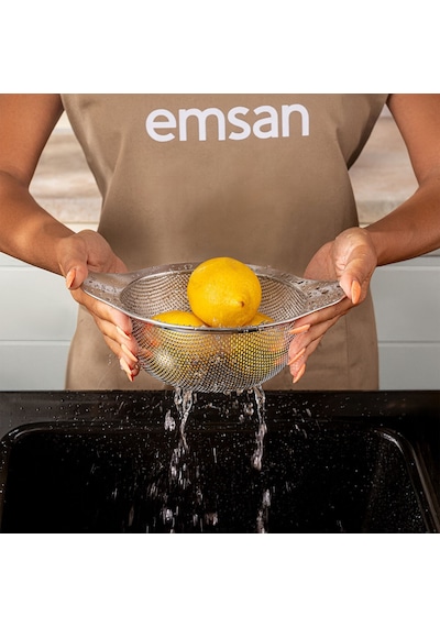 Emsan Stell Luxe Süzgeç Small 18 Cm Inox