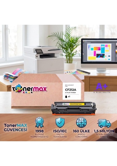 Hp 131a Cf212a Sarı Uyumlu Toner A Plus / Laserjet Pro 200 M251 / M276