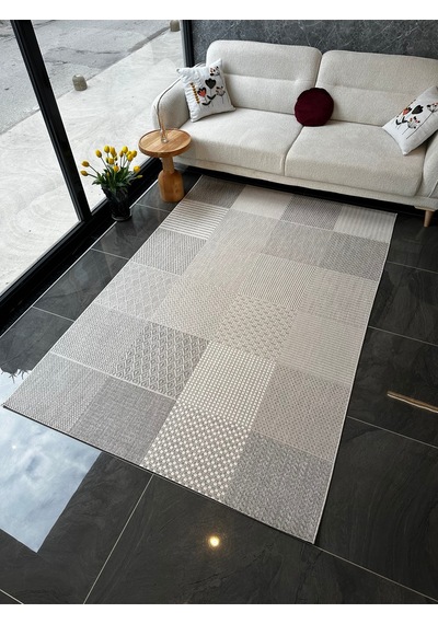 Sisal Halı Salon, Oturma, Yatak Odası Halısı 160x230 Desen Kodu 79269-096 Bej