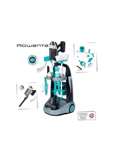 Smoby Rowenta Araba & Elektrikli Süpürge