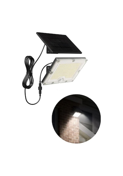 Wl-sfl-261 Güneş Enerjili 261 Led Hareket Sensörlü 5m Kablolu Solar Duvar Lambası