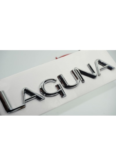Renault Laguna 2001-2005 Bagaj Krom Abs 3M 3D Yazı Logo Amblem