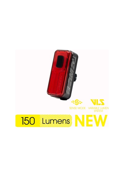 Moon Helıx Sense 150 Lümen Usb Arka Lamba Siyah  - Kırmızı